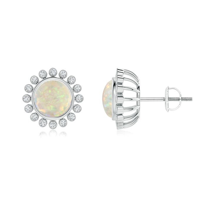 AAA - Opal / 1.69 CT / 14 KT White Gold