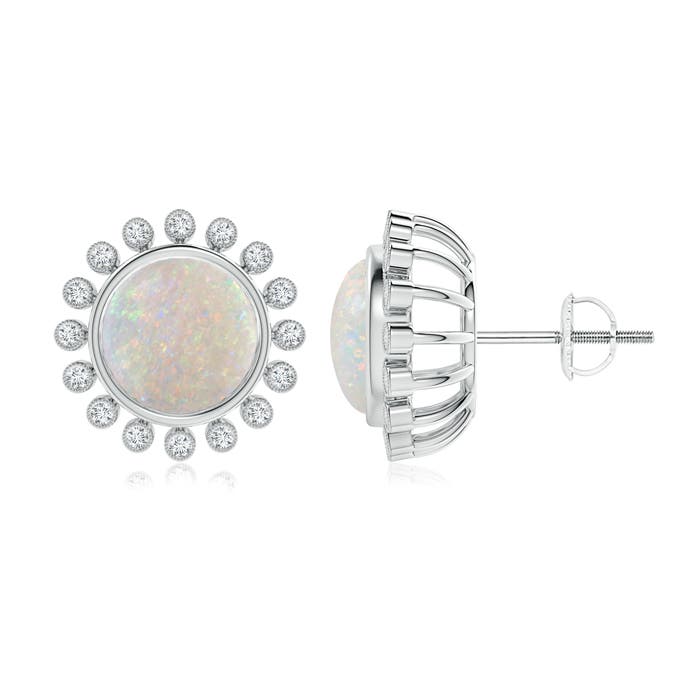 AA - Opal / 2.56 CT / 14 KT White Gold