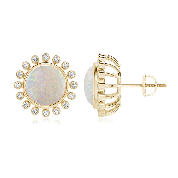 AA - Opal / 2.56 CT / 14 KT Yellow Gold