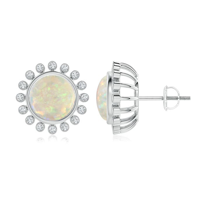 AAA - Opal / 2.56 CT / 14 KT White Gold