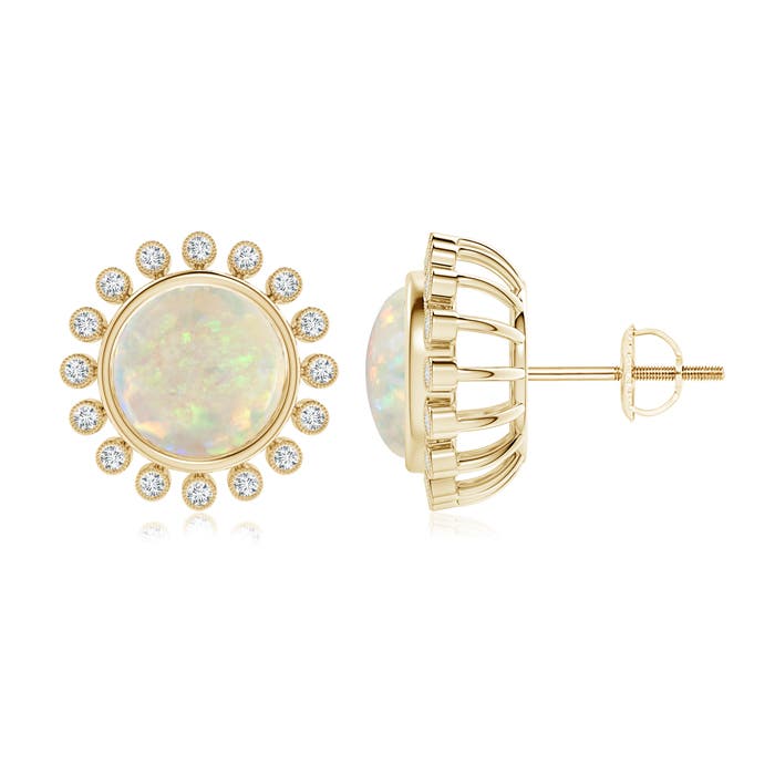 AAA - Opal / 2.56 CT / 14 KT Yellow Gold