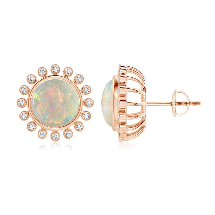 AAAA - Opal / 2.56 CT / 14 KT Rose Gold