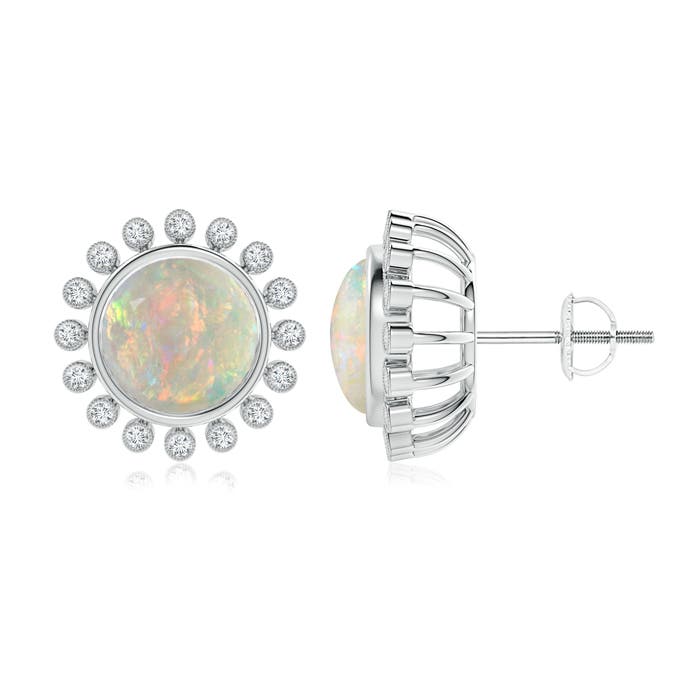 AAAA - Opal / 2.56 CT / 14 KT White Gold