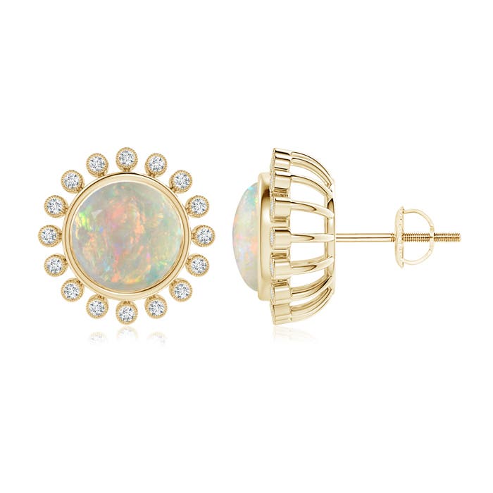 AAAA - Opal / 2.56 CT / 14 KT Yellow Gold