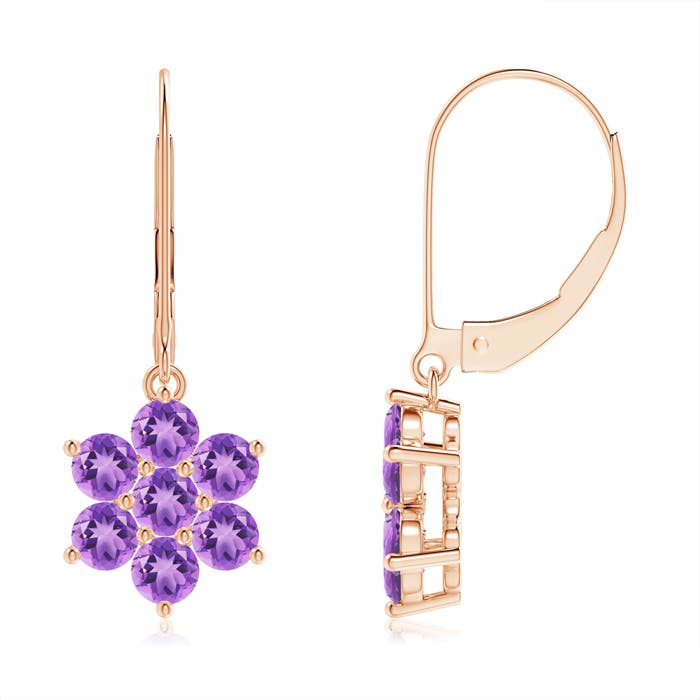 A - Amethyst / 1.4 CT / 14 KT Rose Gold