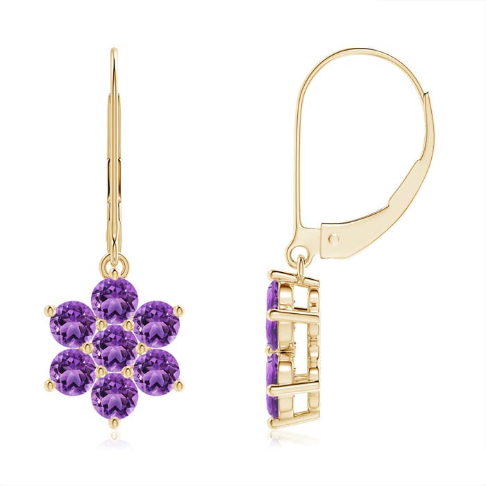 AA - Amethyst / 1.4 CT / 14 KT Yellow Gold