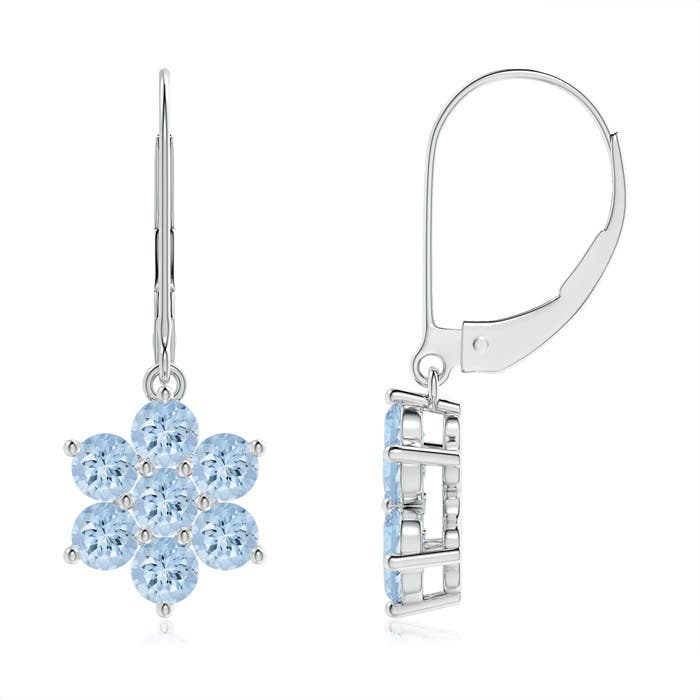 AA - Aquamarine / 1.4 CT / 14 KT White Gold