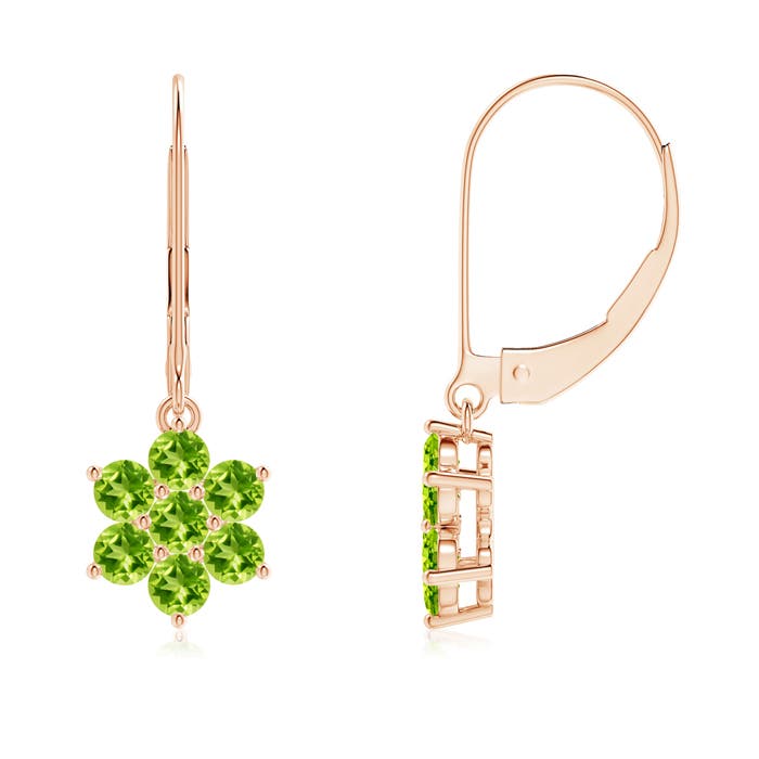 AAA - Peridot / 0.98 CT / 14 KT Rose Gold