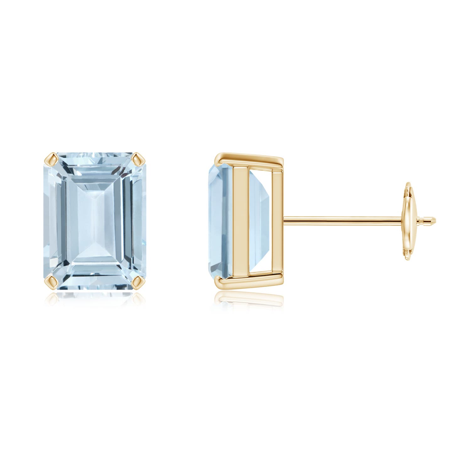 A - Aquamarine / 2.7 CT / 14 KT Yellow Gold