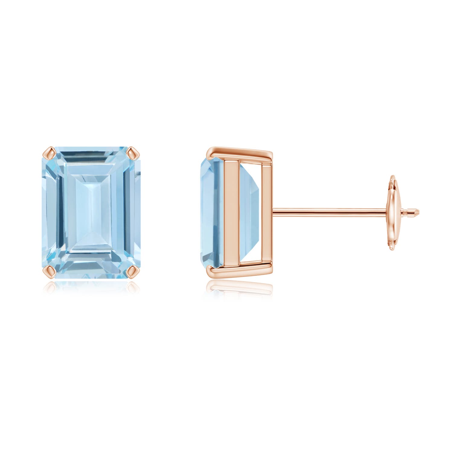 AA - Aquamarine / 2.7 CT / 14 KT Rose Gold