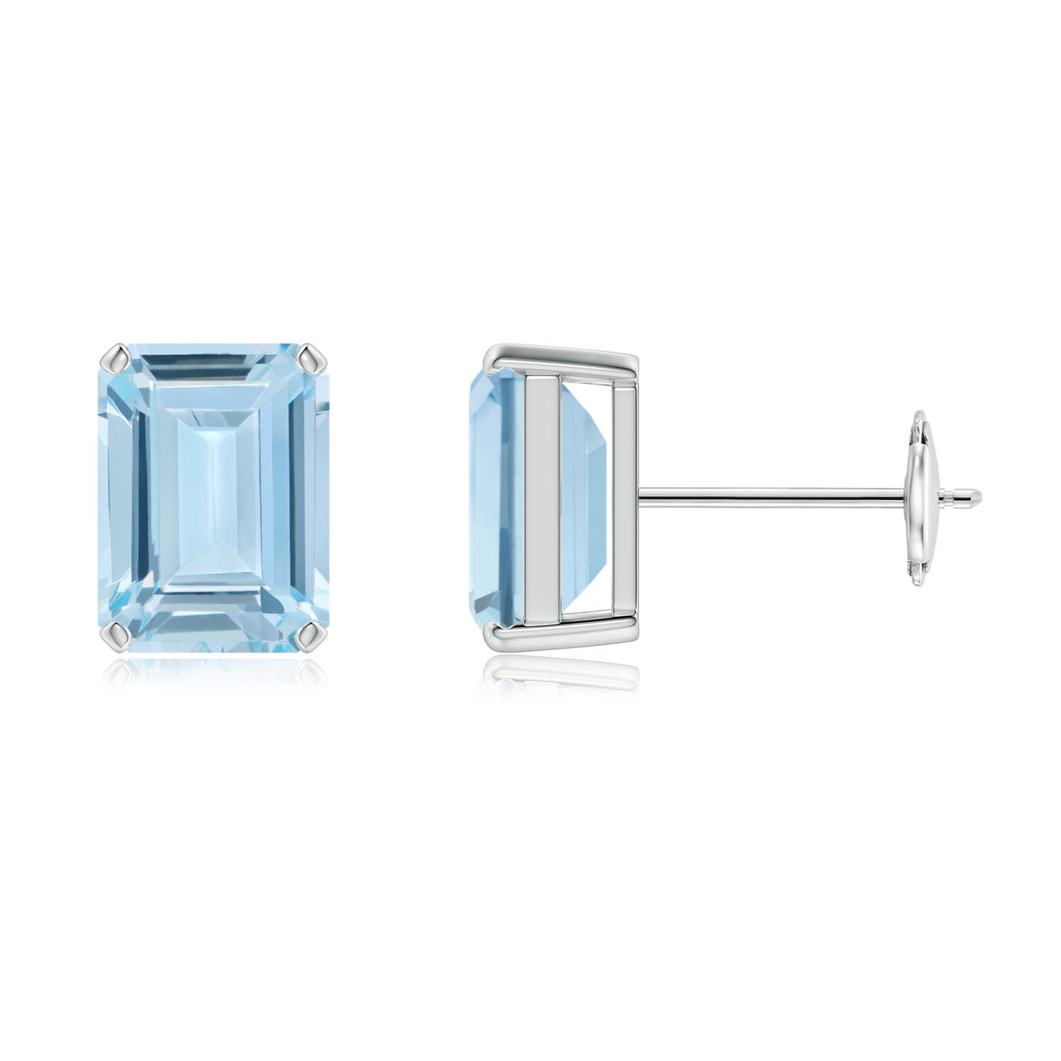 AA - Aquamarine / 2.7 CT / 14 KT White Gold