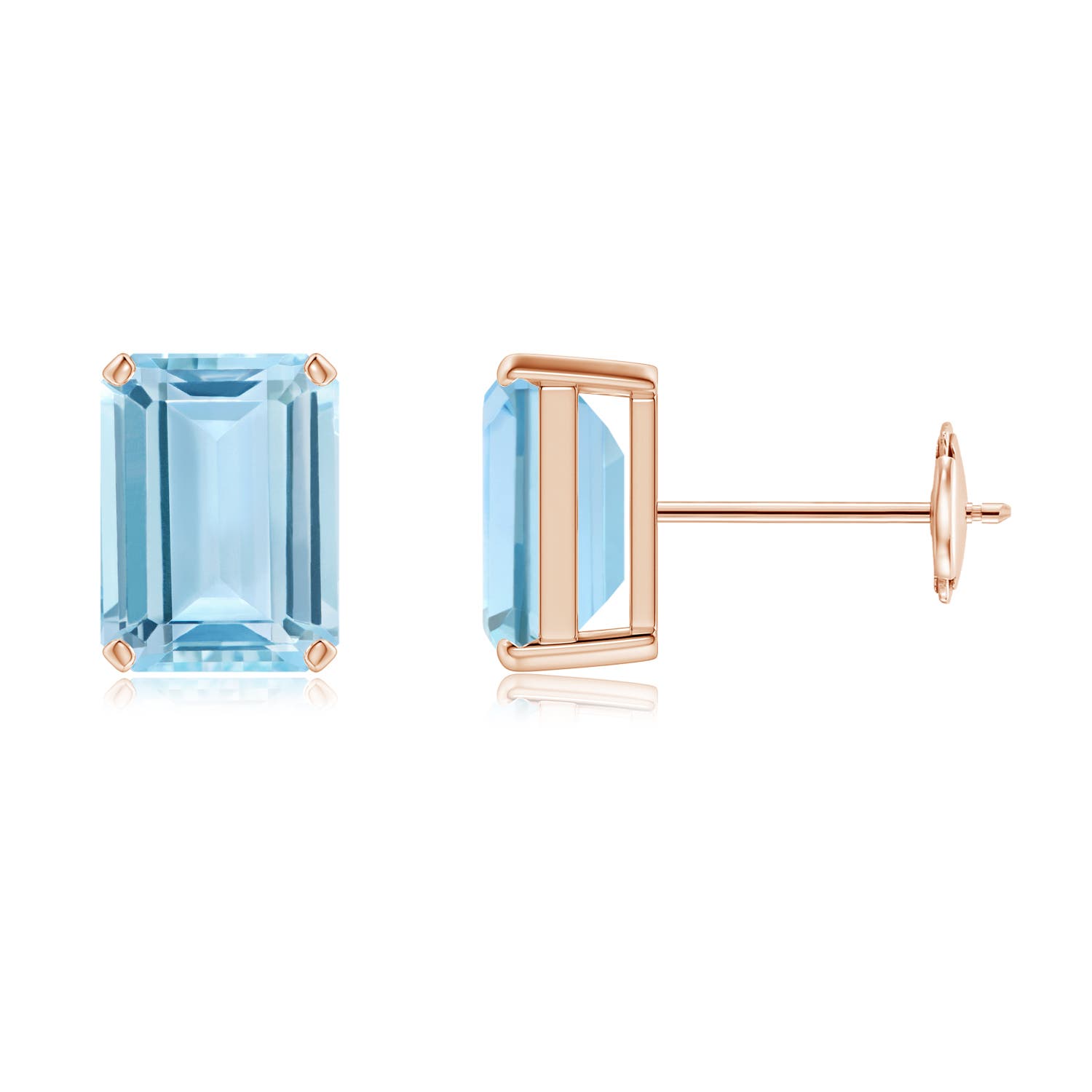 AAA - Aquamarine / 2.7 CT / 14 KT Rose Gold