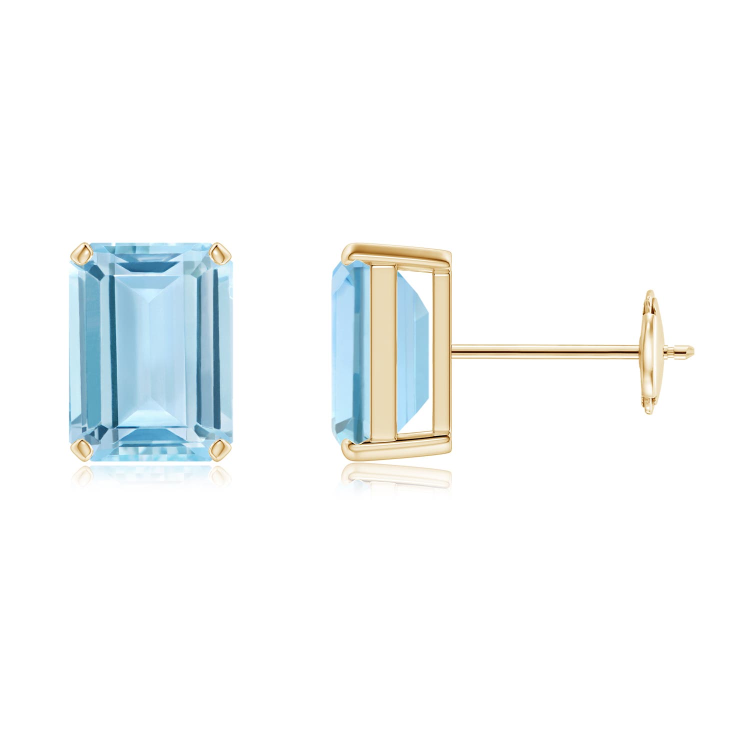 AAA - Aquamarine / 2.7 CT / 14 KT Yellow Gold