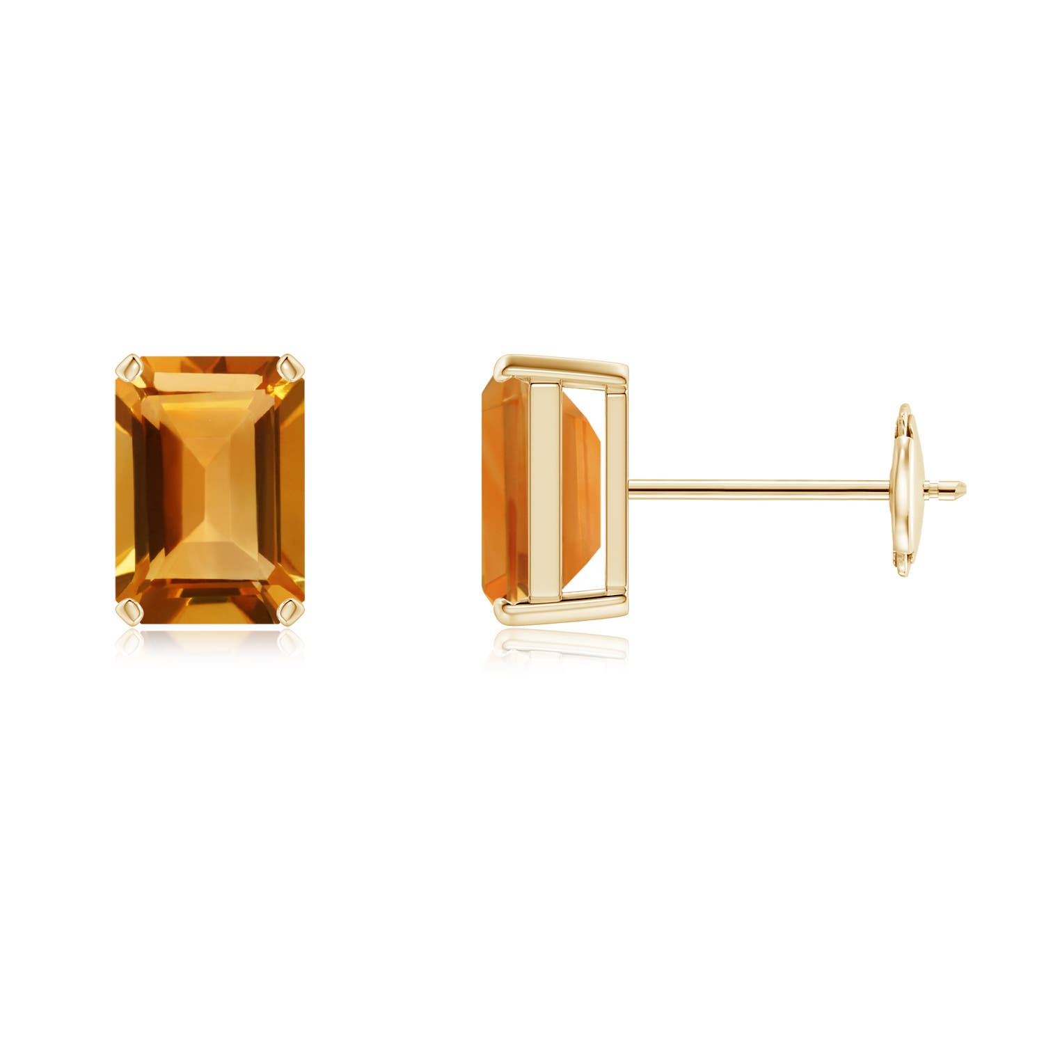 AA - Citrine / 2.1 CT / 14 KT Yellow Gold