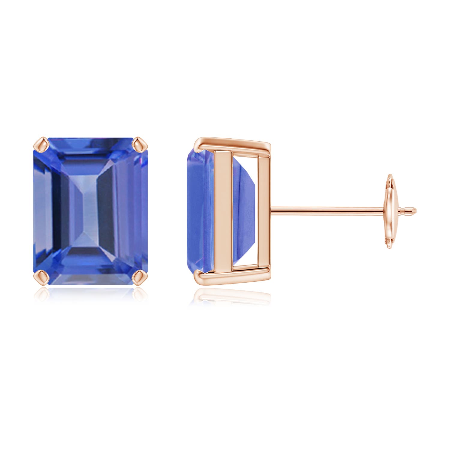 AA - Tanzanite / 4.8 CT / 14 KT Rose Gold