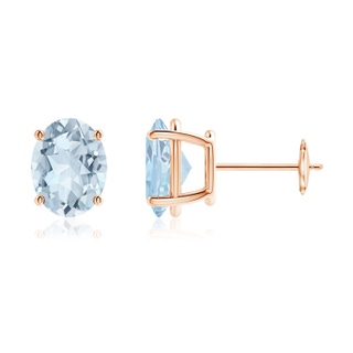 Oval A Aquamarine