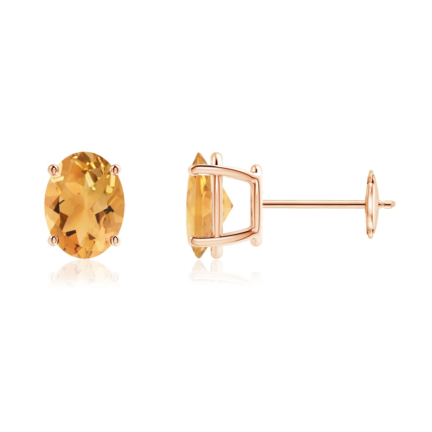 A - Citrine / 2.2 CT / 14 KT Rose Gold