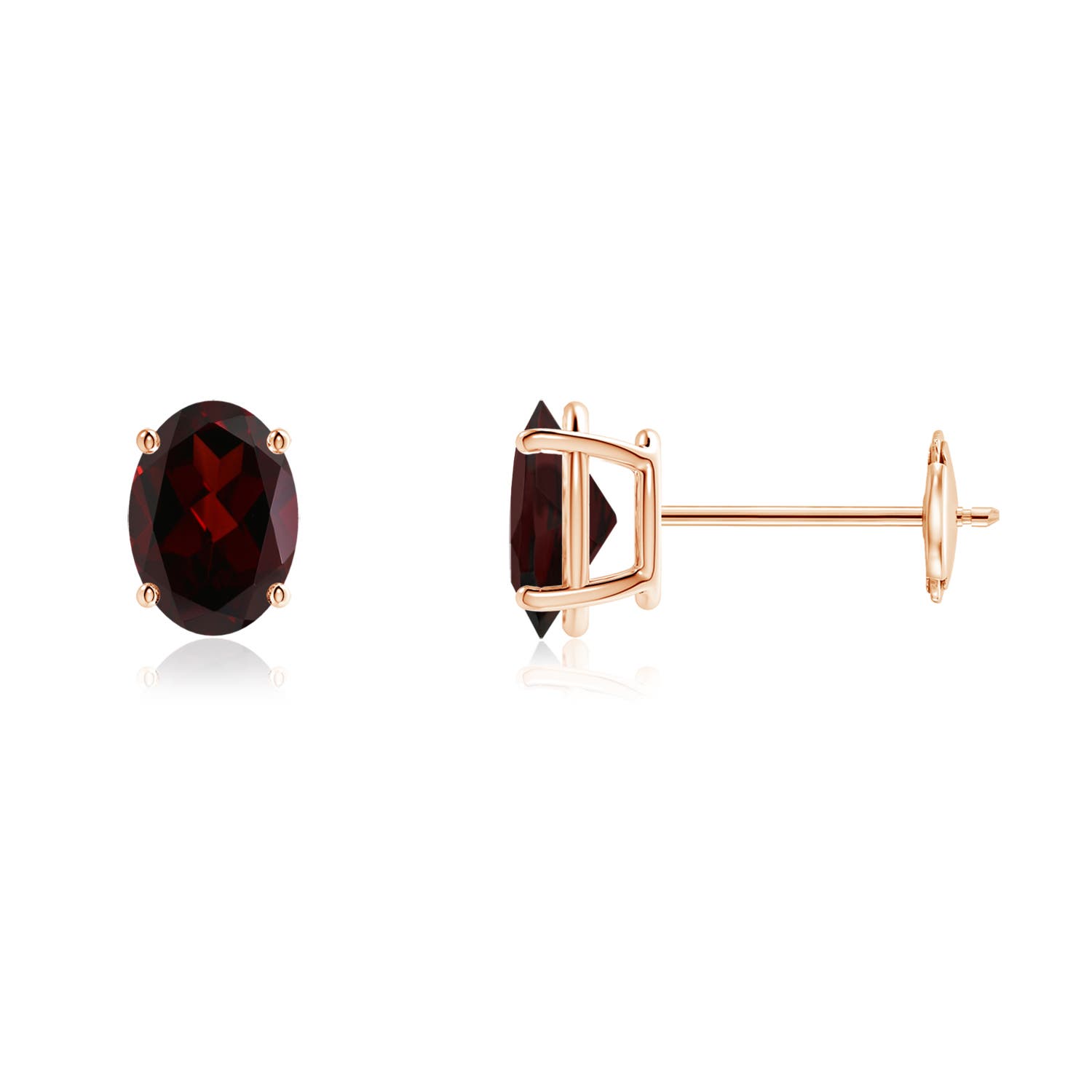 A - Garnet / 1.8 CT / 14 KT Rose Gold