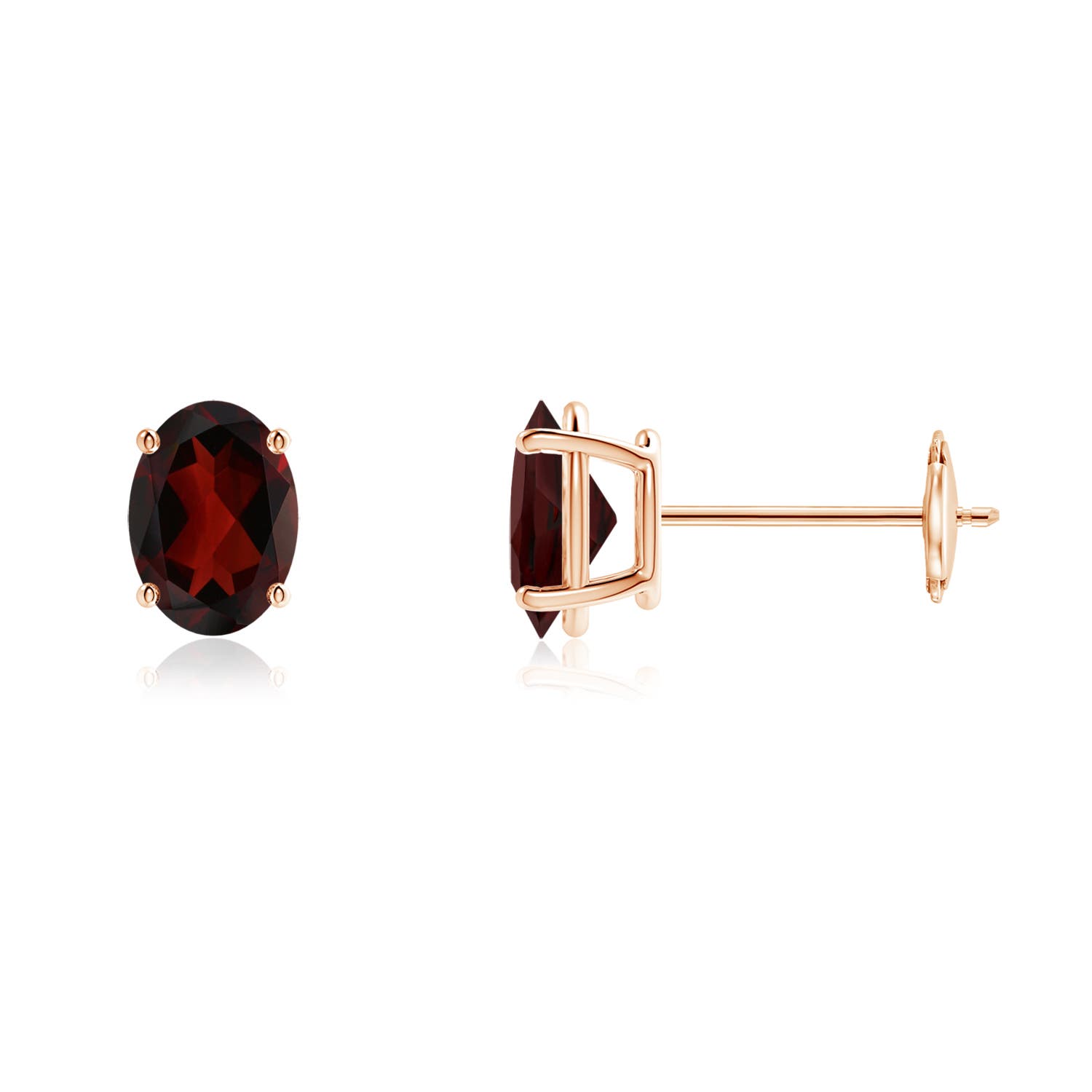 AA - Garnet / 1.8 CT / 14 KT Rose Gold