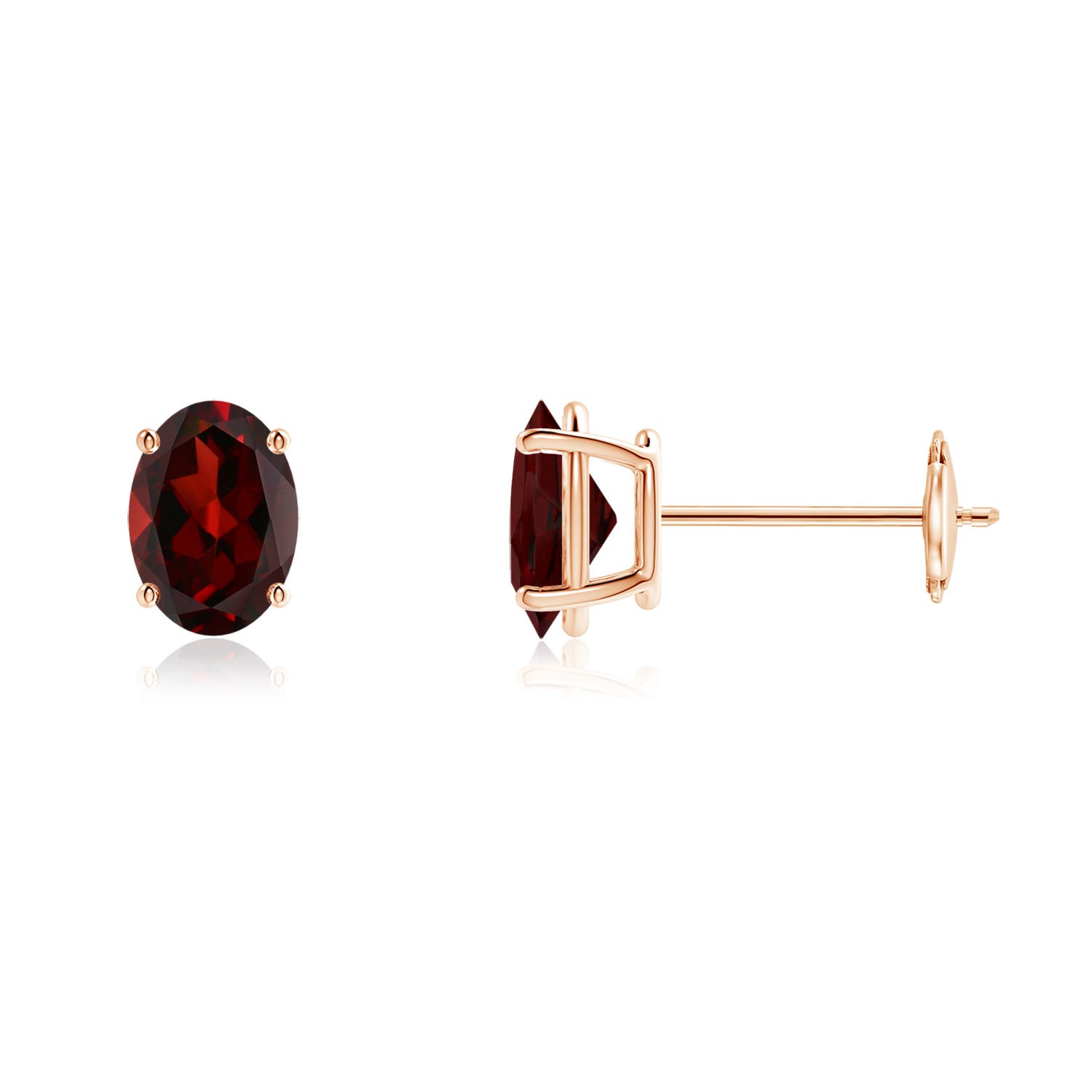 AAA - Garnet / 1.8 CT / 14 KT Rose Gold