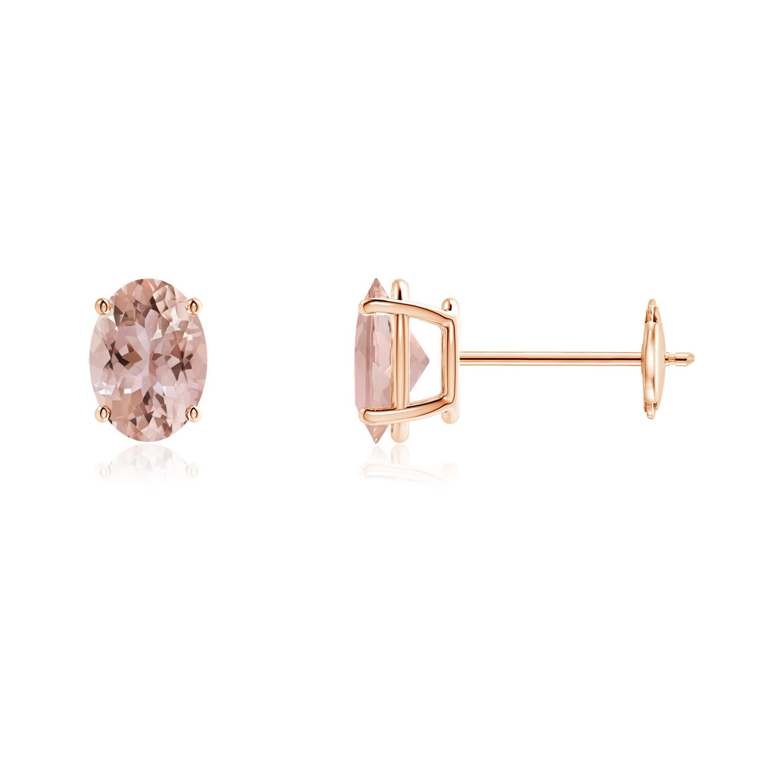 AAA - Morganite / 1.4 CT / 14 KT Rose Gold