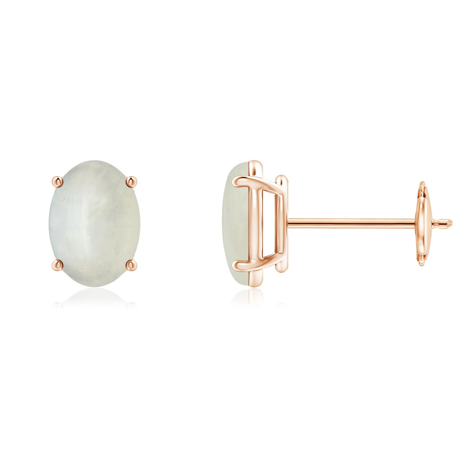 AA - Moonstone / 1.36 CT / 14 KT Rose Gold