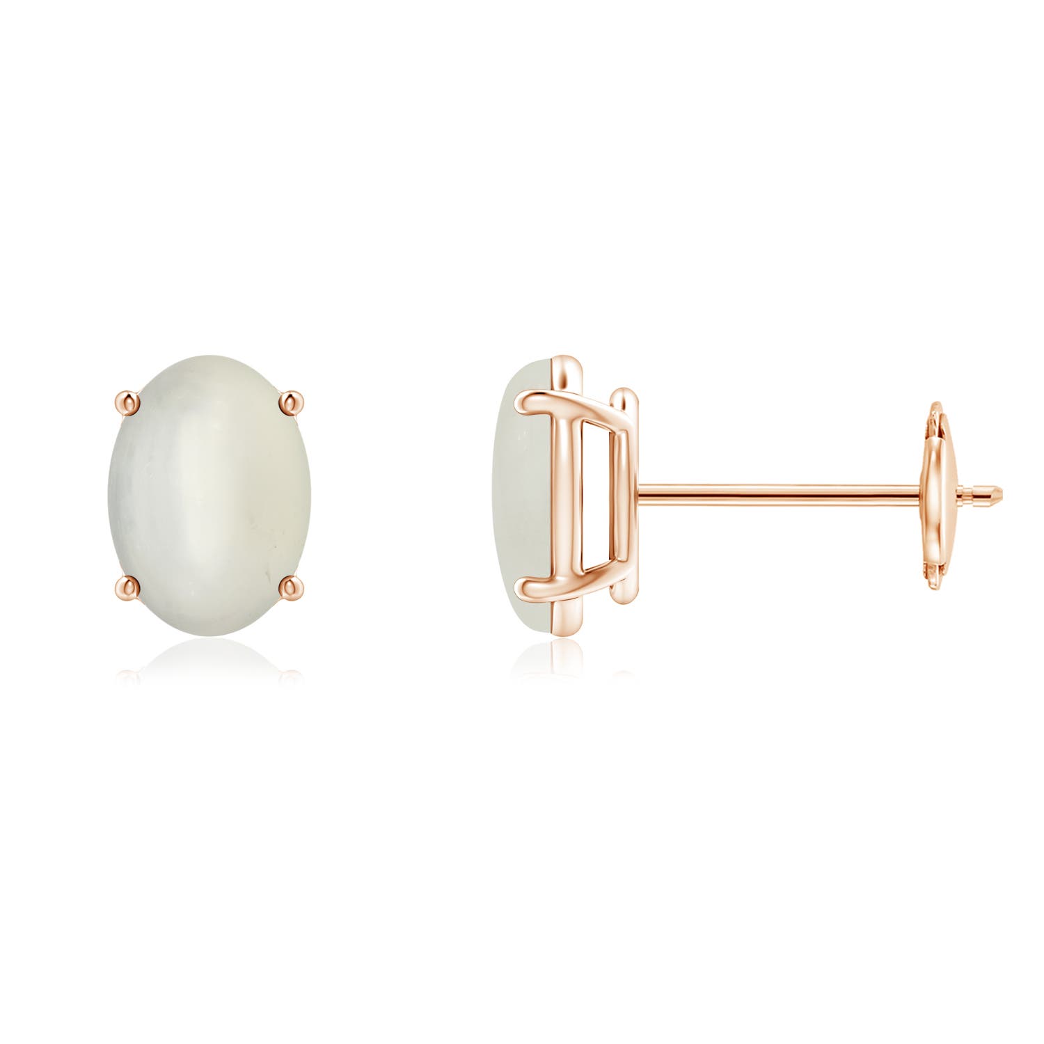 AAA - Moonstone / 1.36 CT / 14 KT Rose Gold