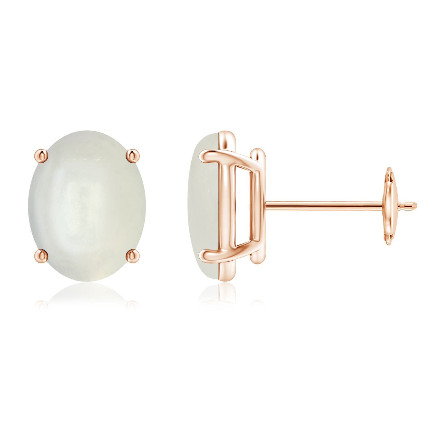 AAAA - Moonstone / 3.4 CT / 14 KT Rose Gold