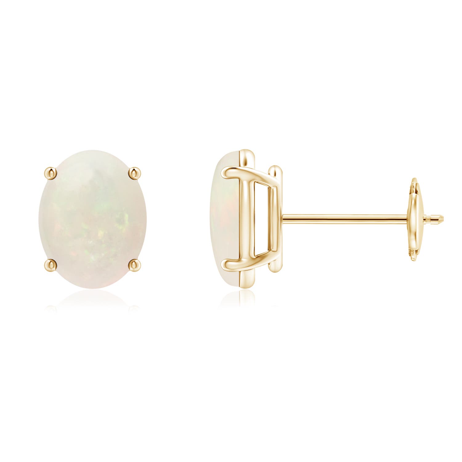 A - Opal / 1.6 CT / 14 KT Yellow Gold