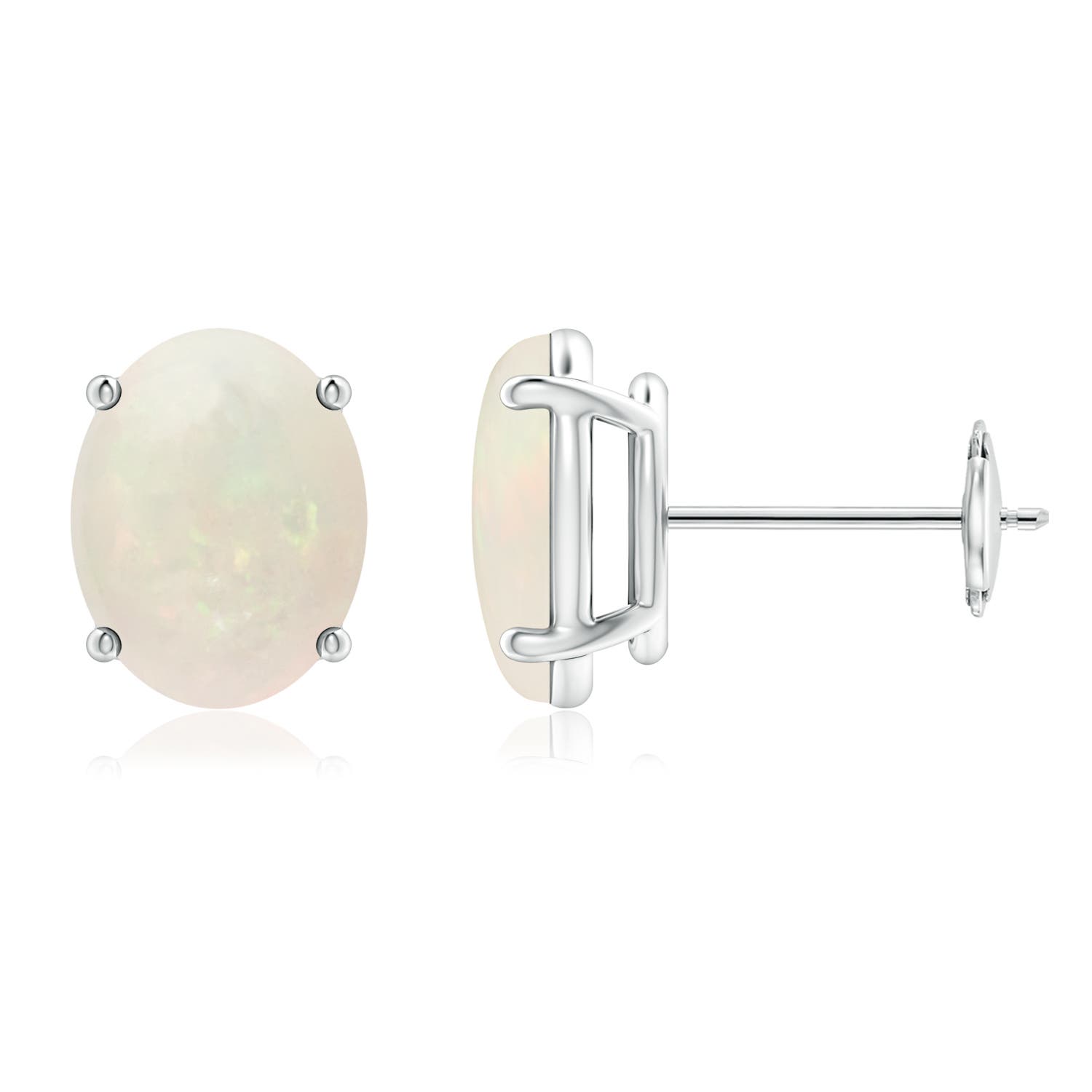 A - Opal / 2.2 CT / 14 KT White Gold