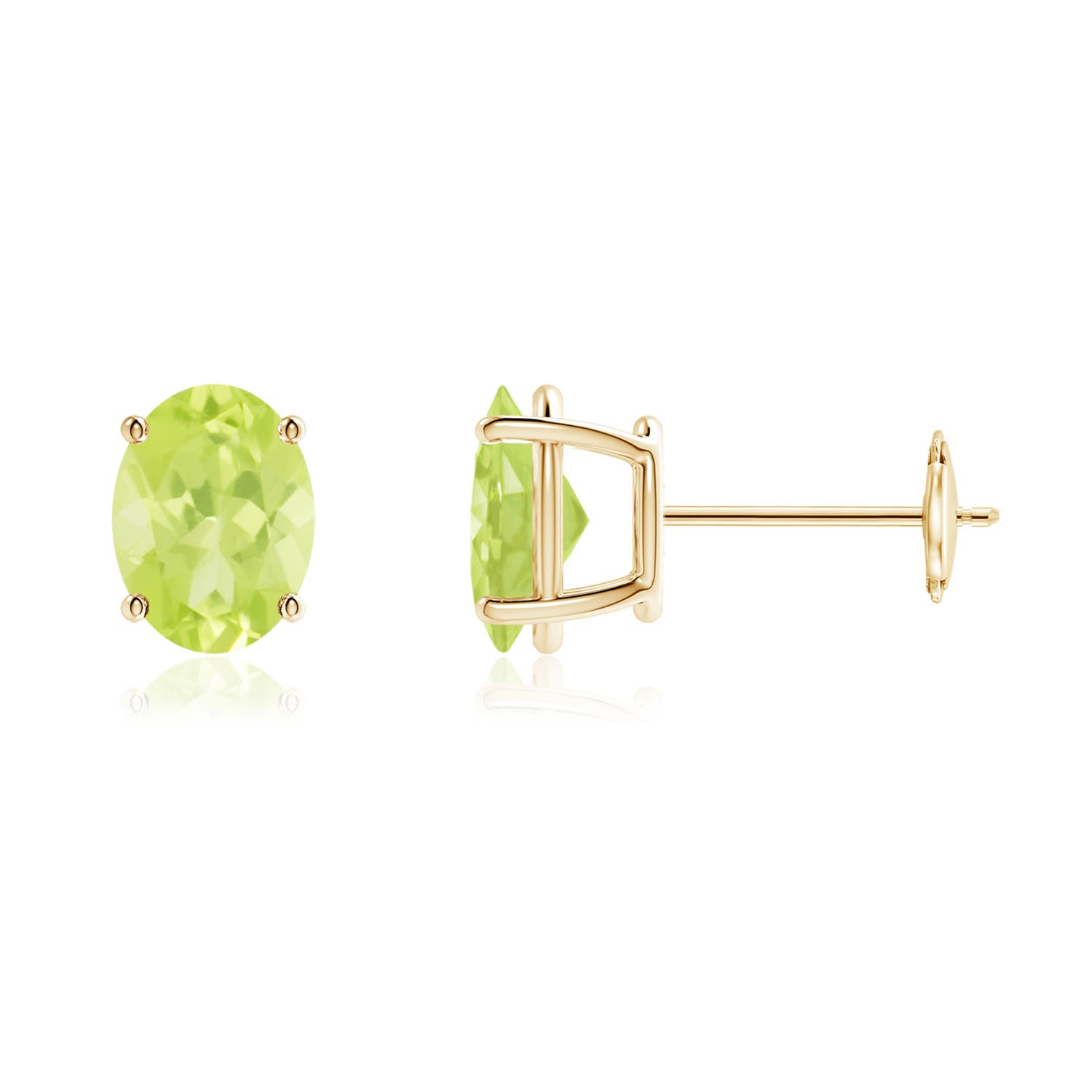 A - Peridot / 2.7 CT / 14 KT Yellow Gold