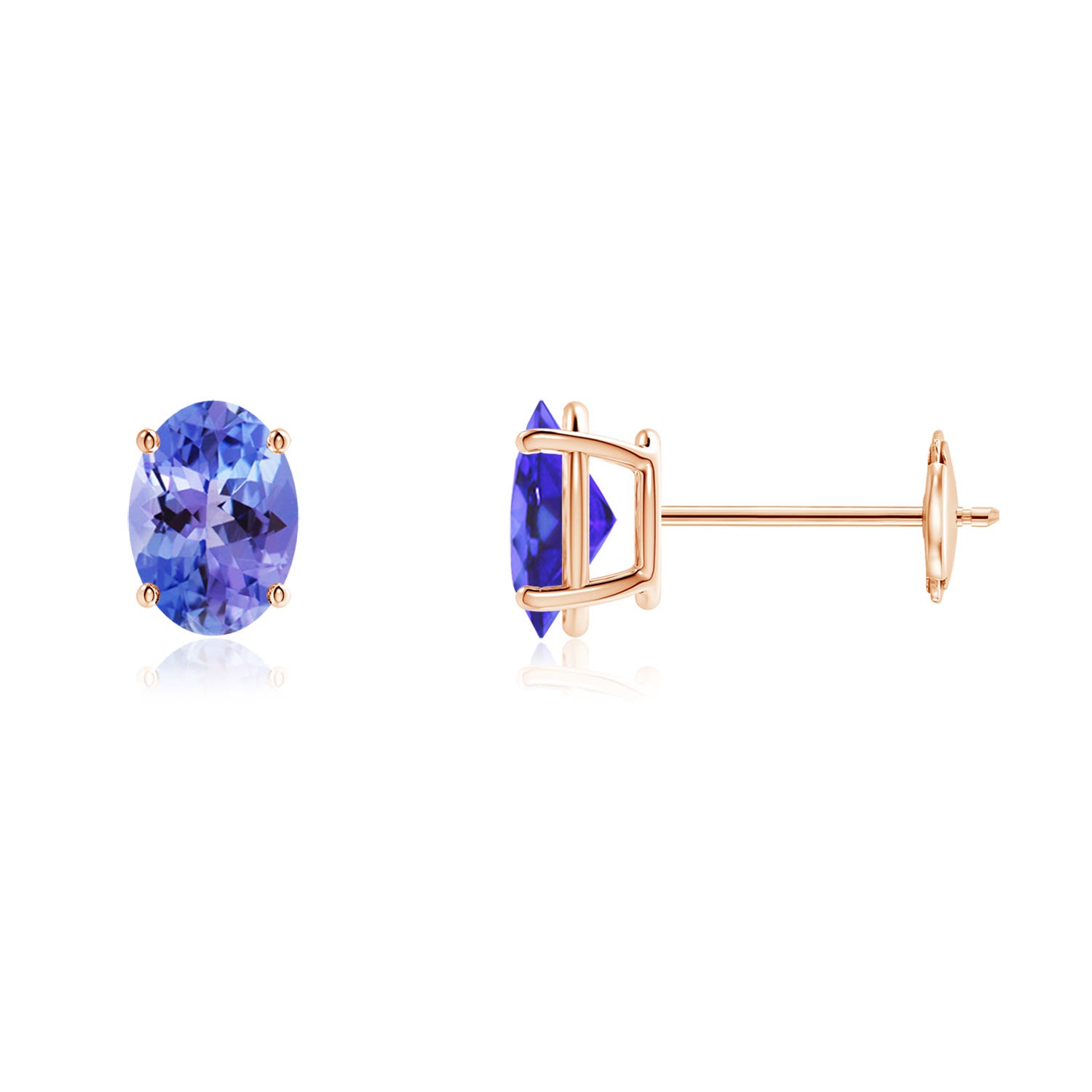 AA - Tanzanite / 1.6 CT / 14 KT Rose Gold