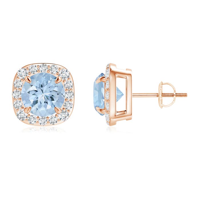 AA - Aquamarine / 2.67 CT / 14 KT Rose Gold