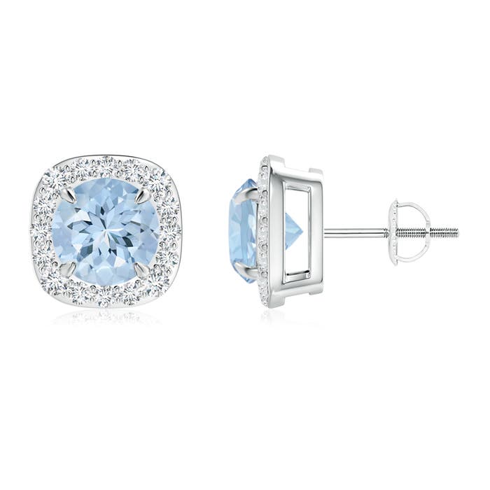 AA - Aquamarine / 2.67 CT / 14 KT White Gold