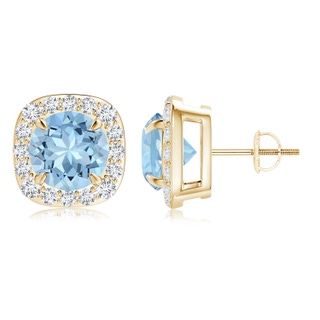Round AAA Aquamarine