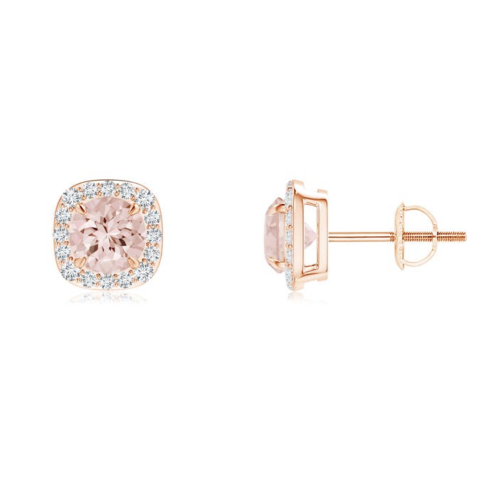 AA - Morganite / 1.02 CT / 14 KT Rose Gold