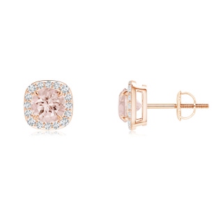 Round AA Morganite