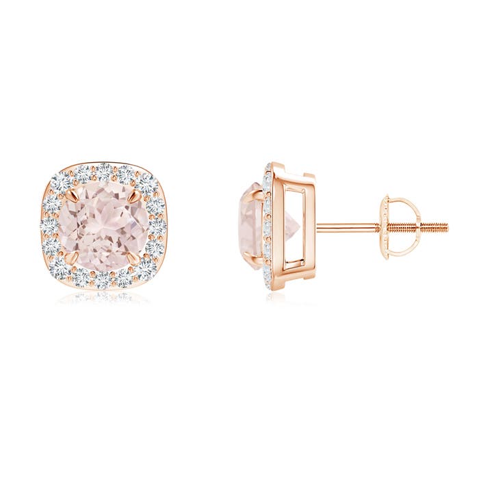 A - Morganite / 1.69 CT / 14 KT Rose Gold