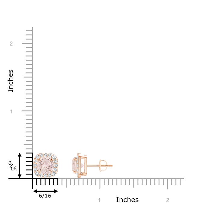 A - Morganite / 1.69 CT / 14 KT Rose Gold