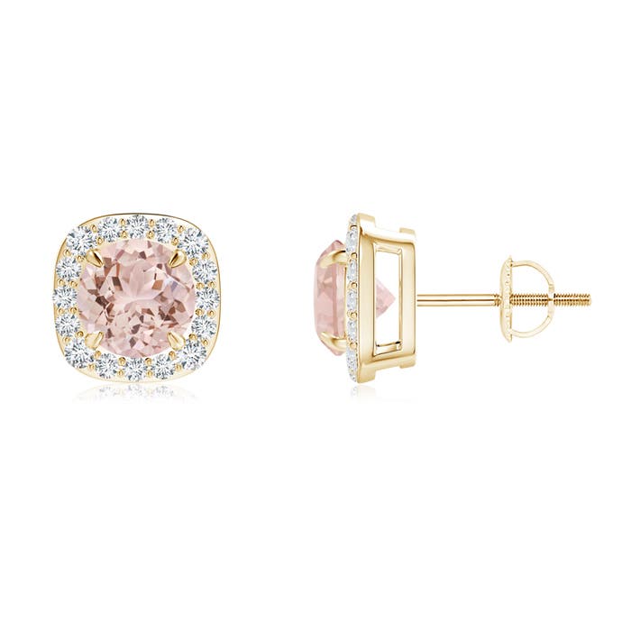 AAA - Morganite / 1.69 CT / 14 KT Yellow Gold