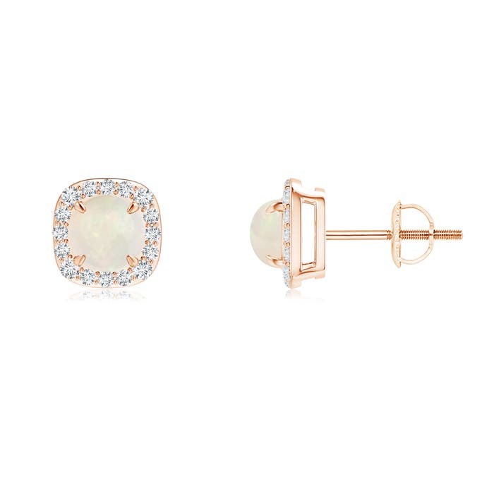 A - Opal / 0.84 CT / 14 KT Rose Gold