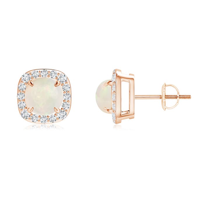 A - Opal / 1.29 CT / 14 KT Rose Gold