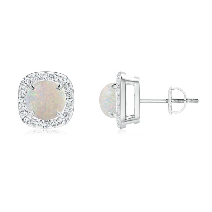 AA - Opal / 1.29 CT / 14 KT White Gold