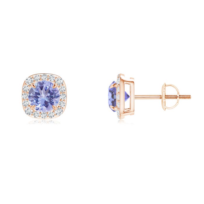 AA - Tanzanite / 1.18 CT / 14 KT Rose Gold