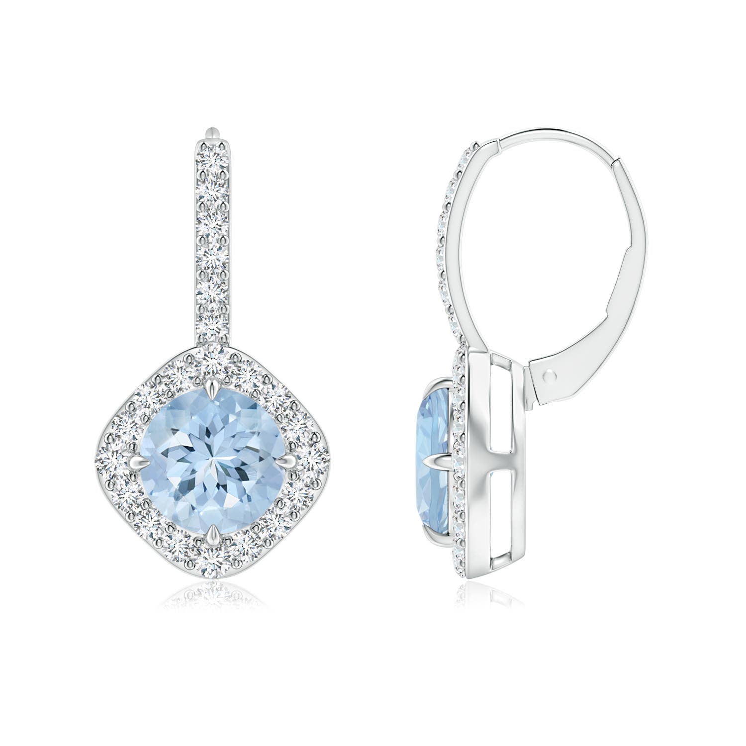 AA - Aquamarine / 2.79 CT / 14 KT White Gold