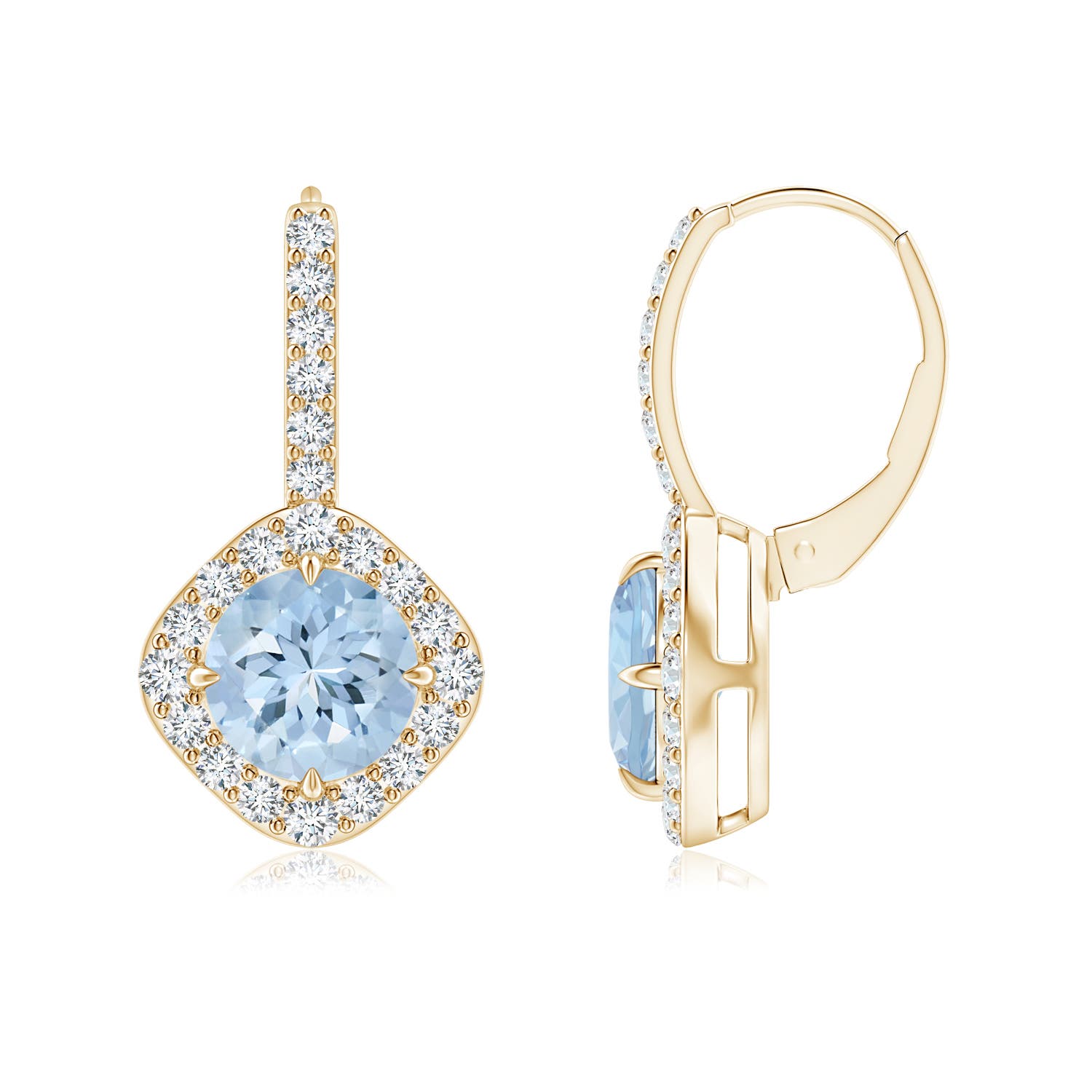 AA - Aquamarine / 2.79 CT / 14 KT Yellow Gold