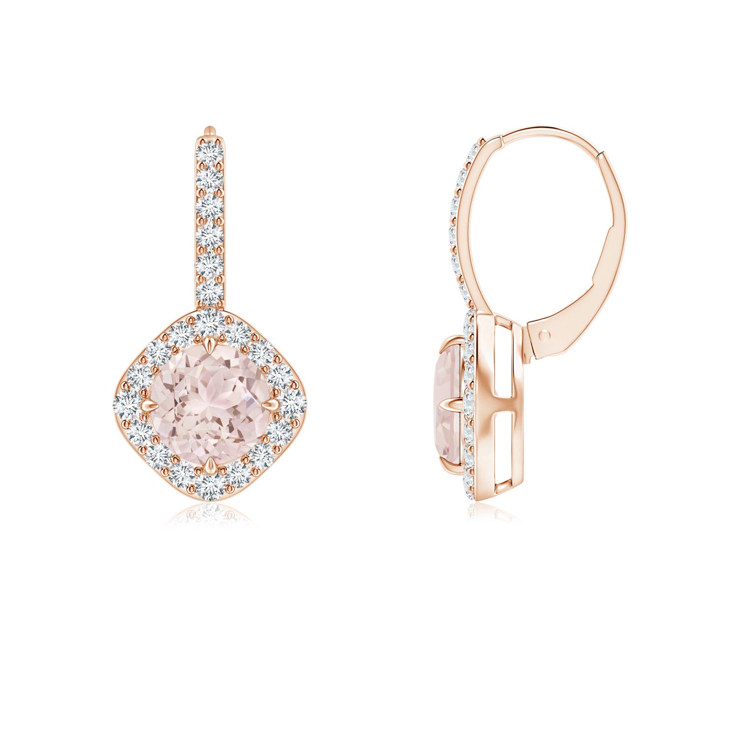 A - Morganite / 1.78 CT / 14 KT Rose Gold