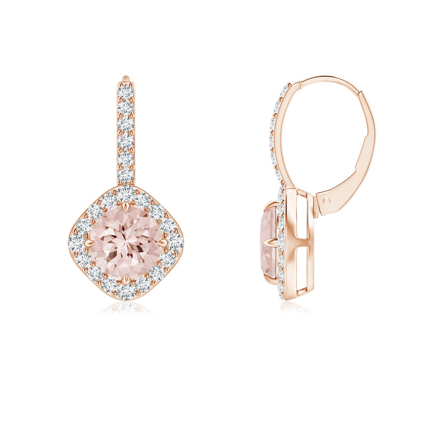 AA - Morganite / 1.78 CT / 14 KT Rose Gold