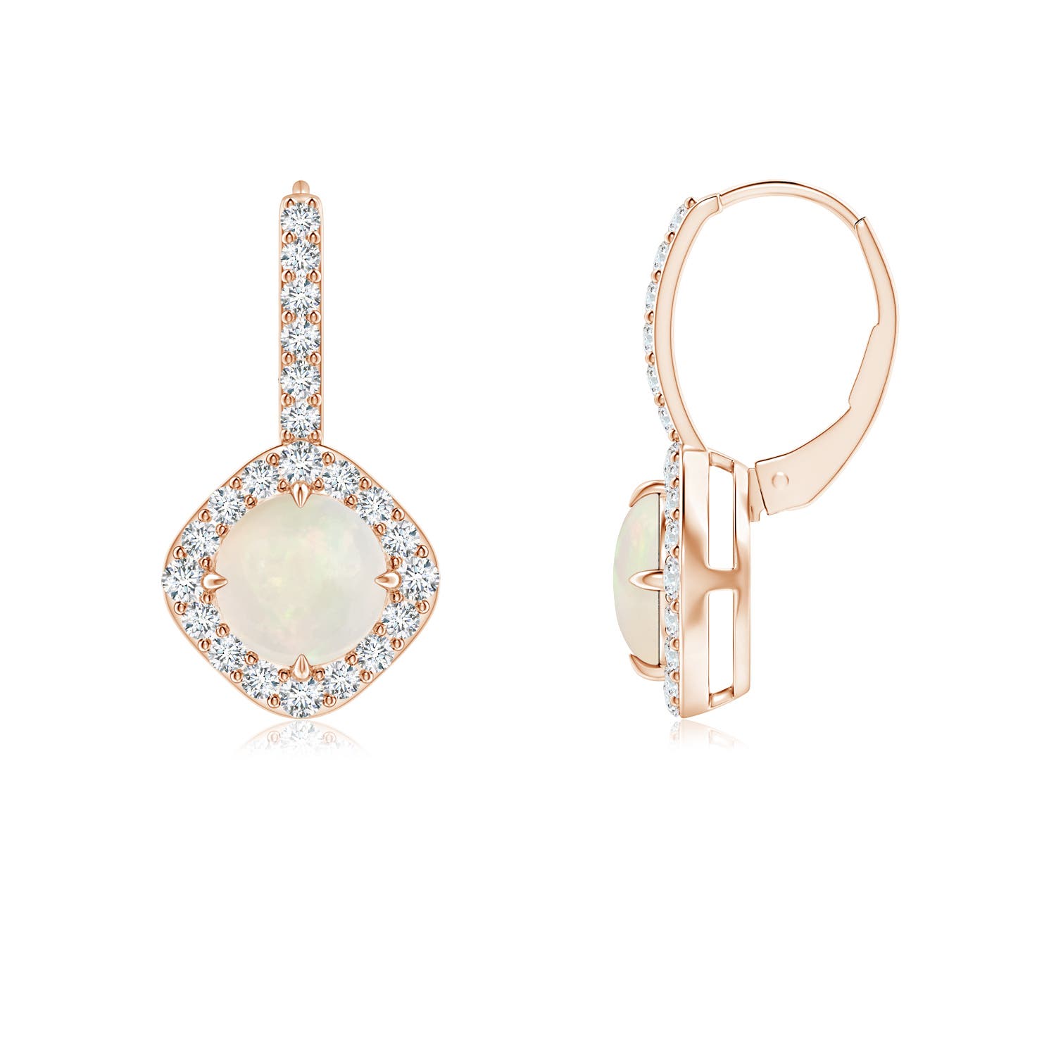 A - Opal / 1.38 CT / 14 KT Rose Gold