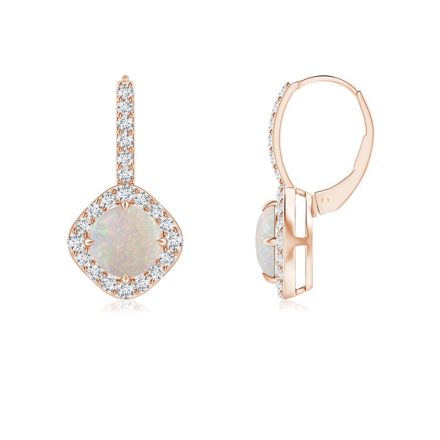 AA - Opal / 1.38 CT / 14 KT Rose Gold